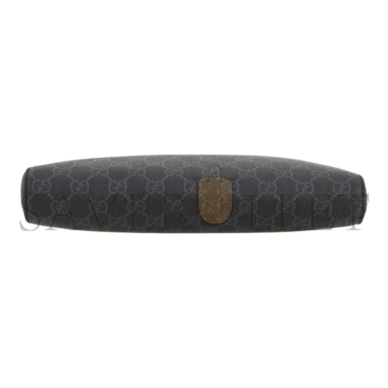 GUCCI GG BLACK MESSENGER 474137 (28.5*27*5cm)